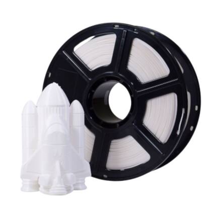 Front. MakerBot - MakerBot Sketch PLA Filament White (1kg, 2.2lbs)375-0046A.