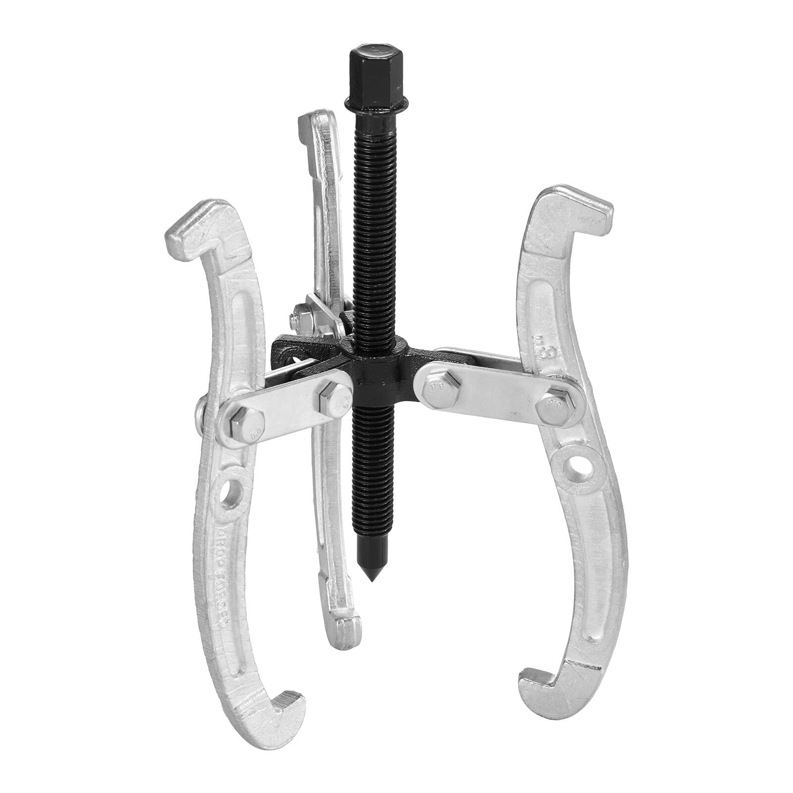 Alt View 5. VEVOR - Gear Puller Set, 3 in/4 in/6 in/8 in 3 Jaw Bearing Puller with Reversible Jaws, 2 Jaw/3 Jaw Pulley Puller Tool - Silver.