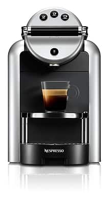 Nespresso - Professional Zenius 24-Cups Coffee & Espresso Machine Combination - Aluminum