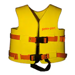 TRC Recreation - Super Soft Child Life Jacket Swim Safety Vest, Small - Yellow