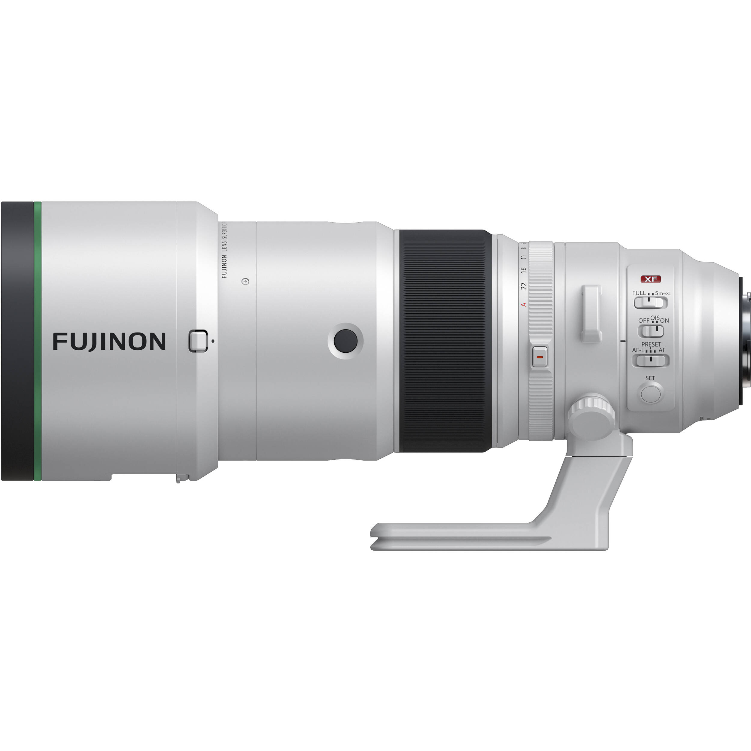 SUPER LENS FUJINON  
11 16 22 A  
XF FULL Sm-on  
FUJINON  
OIS OFF IVON PRESET AF-L AF  
SET