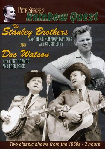 Front. Pete Seeger - Rainbow Quest: The Stanley Brothers and Doc Watson   - DVD.