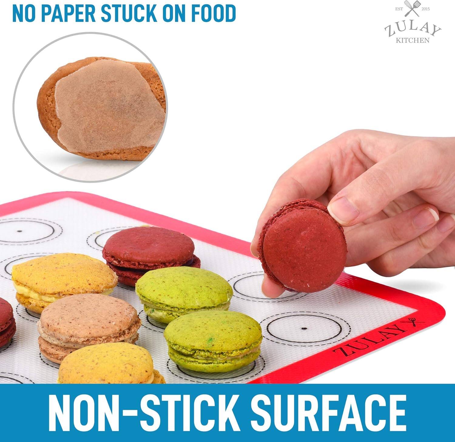 NO PAPER STUCK ON FOOD

NON-STICK SURFACE

ZULAY KITCHEN