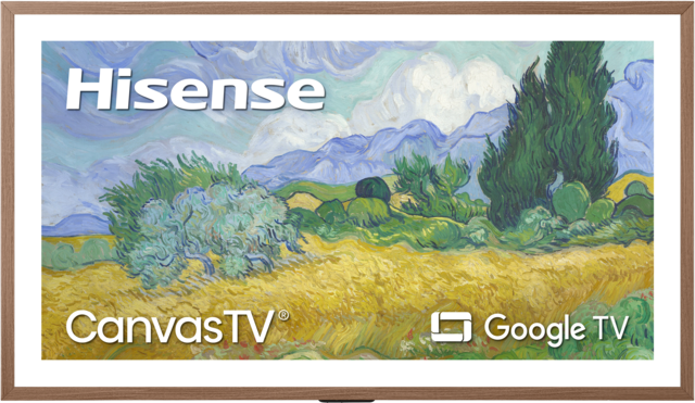 Hisense - 50" Class S7 Canvas Series Smart Google TV 4K QLED Smart Google TV with Hi-Matte Display and UltraSlim Wall Mount (2026)