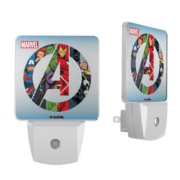 Keyscaper - Marvel Grid Night Light 2-Pack - Avengers