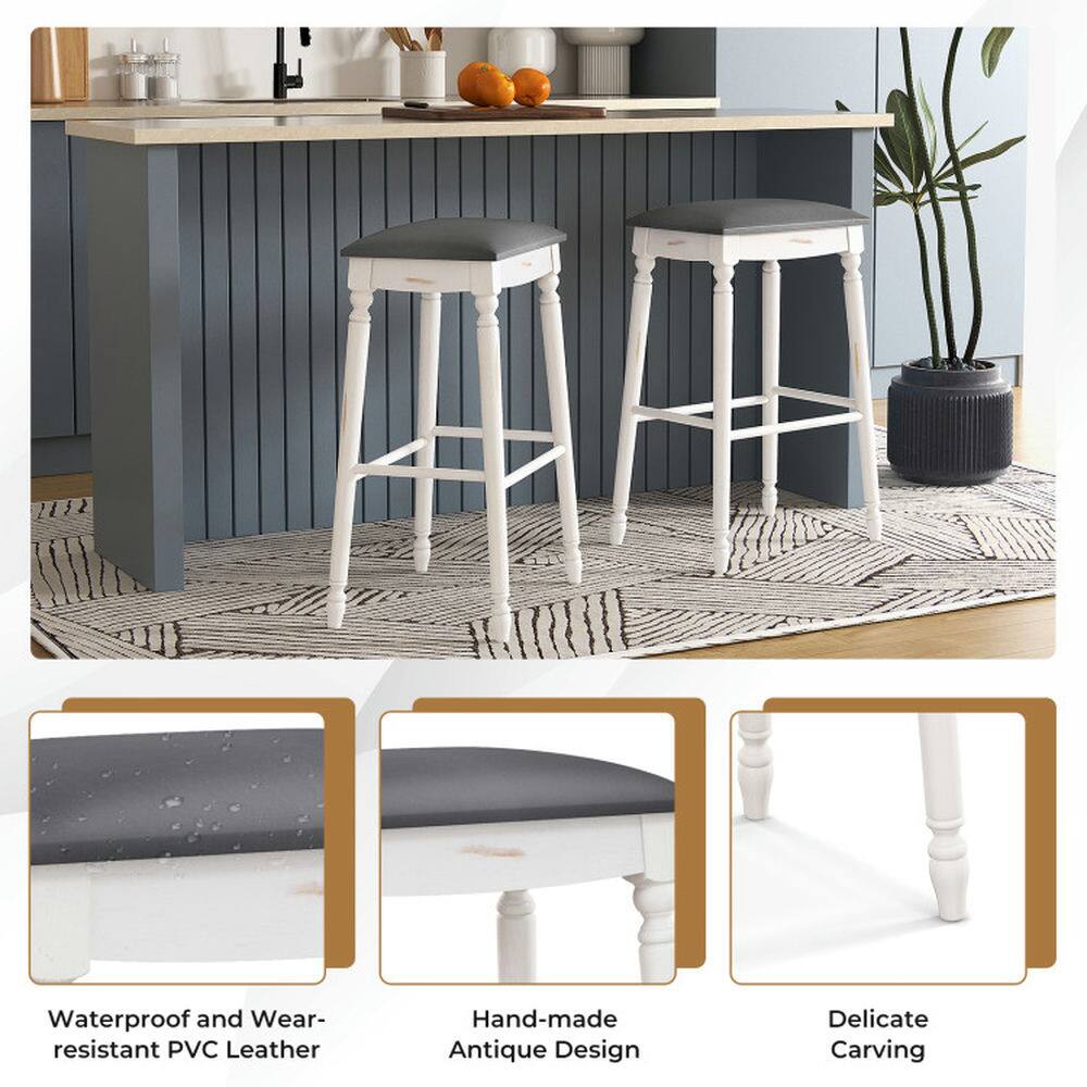 Waterproof and Wear-resistant PVC Leather  
Hand-made Antique Design  
Delicate Carving