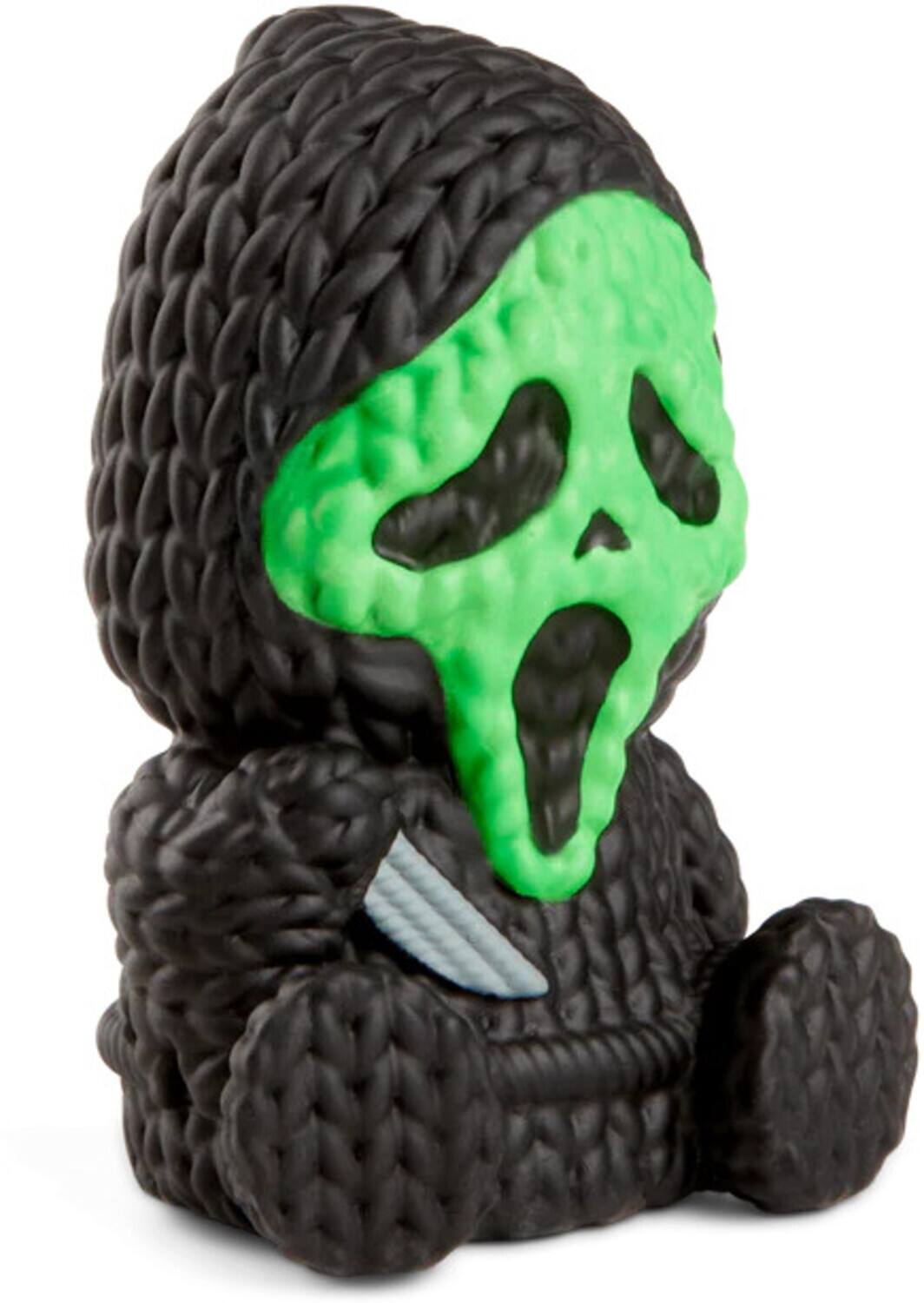 Alt View 3. Handmade by Robots - Handmade by Robots - Ghost Face #009 (1.75" Micro Vinyl Figure) (Fluorescent Green)   - Collectibles - Multicolor.