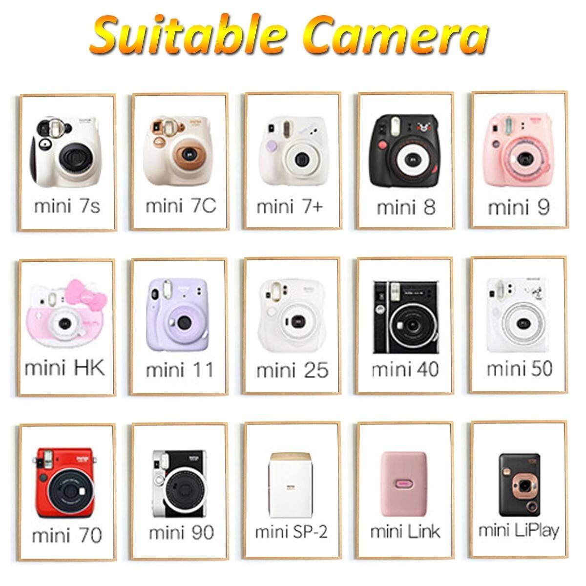 Suitable Camera

- mini 7s
- mini 7C
- mini 7+
- mini 8
- mini 9
- mini HK
- mini 11
- mini 25
- mini 40
- mini 50
- mini 70
- mini 90
- mini SP-2
- mini Link
- mini LiPlay