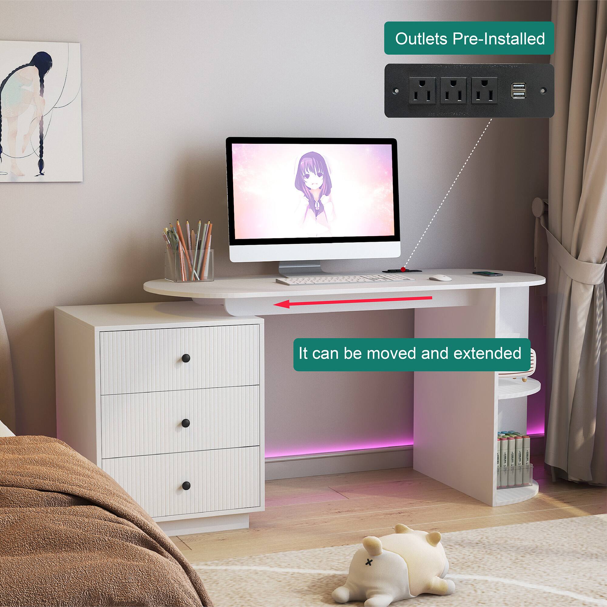 Outlets Pre-Installed

It can be moved and extended