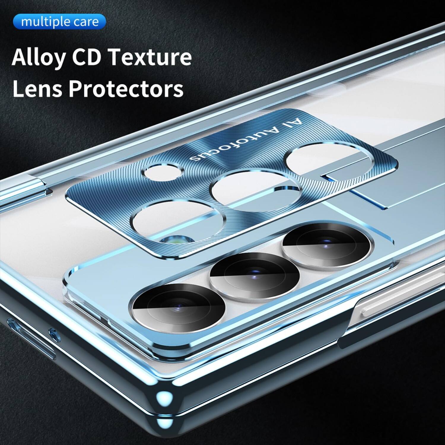 multiple care  
Alloy CD Texture Lens Protectors