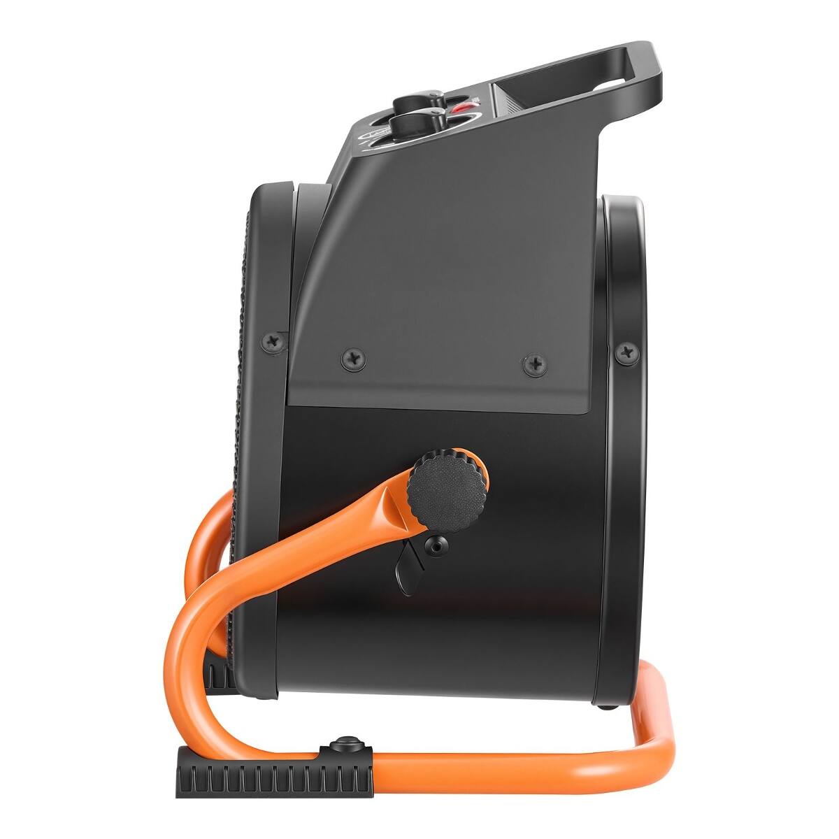 Alt View 6. Loheer - Loheer 1500W Electric Greenhouse Heater with Thermostat, PTC Fan and Adjustable Angle for Indoor Spaces.