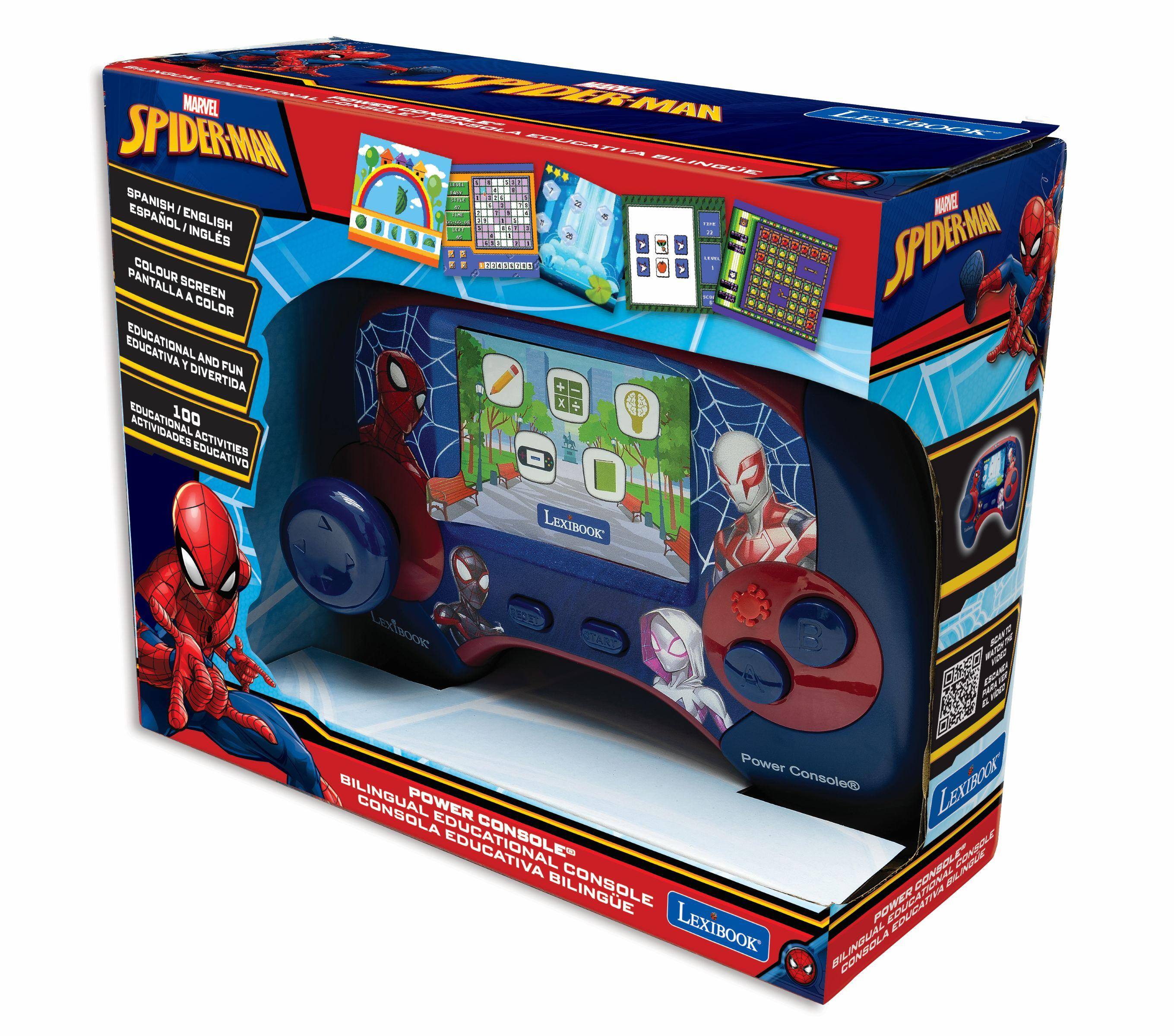 - UREEAN OAIRMAN W MARVEL St P P KMAN - LANIXW P SPIDER-MAN AL .. WAINOUE SPANISH : NAPE ESPAOLI ENGLISH INGLS SPIDERMAN EE PANTALLA SCREEN A COLOR EDUCATIVA Y AND FUN DIVERTIDA x 100 ASTIVIDADES EDUCATIVO LEXIBOOK Lexdeooe  NEe Power Consoleo LEXBOON BILINGUAL CONSOLA POWER EDUCATIVA CONSOLES CRS COVASr EAG A BILINGUE POwEr EOUCATA LEXIBOOK BILINGUALOI CONSOLA

Corrected text:
- UREEAN OAIRMAN W MARVEL St P P KMAN - LANIXW P SPIDER-MAN AL .. WAINOUE SPANISH: NAPE ESPAOLI ENGLISH INGLS SPIDERMAN EE PANTALLA SCREEN A COLOR EDUCATIVA Y AND FUN DIVERTIDA x 100 ACTIVIDADES EDUCATIVO LEXIBOOK Lexdeooe NEe Power Consoleo LEXBOON BILINGUAL CONSOLA POWER EDUCATIVA CONSOLES CRS COVASr EAG A BILINGUE POw