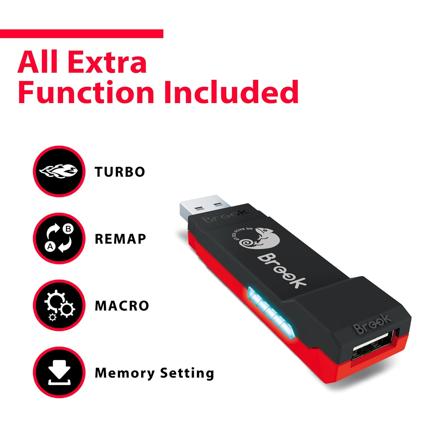 All Extra Function Included

- TURBO
- REMAP
- MACRO
- Memory Setting