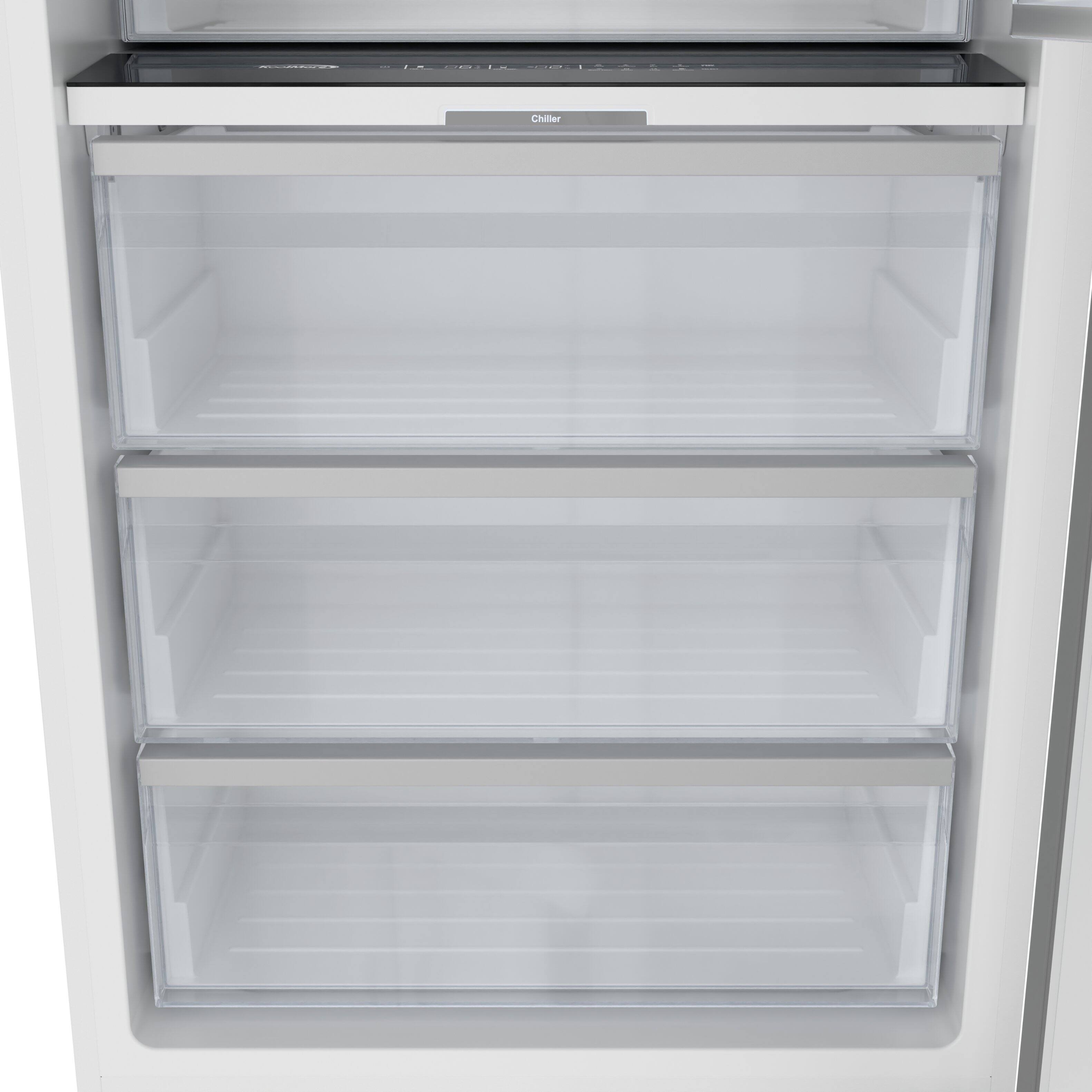 Alt View 5. Koolmore - Panel Ready Column Refrigerator and Freezer, 30" Refrigerator and 18" Freezer - White.