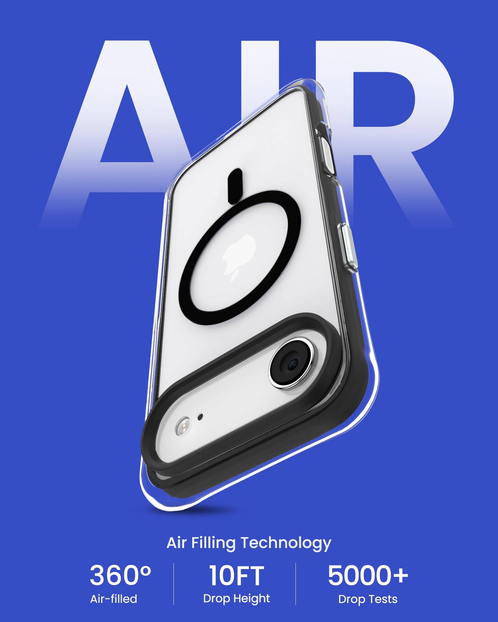 AAR Air Filling Technology  
360° Air-filled  
10FT Drop Height  
5000+ Drop Tests