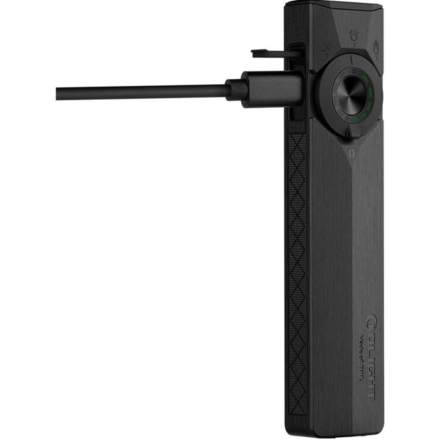 Alt View 7. OLIGHT - ArkPro Ultra Class 3R Flat Unibody EDC Flashlight with Multi-Light Sources - Onyx Black.