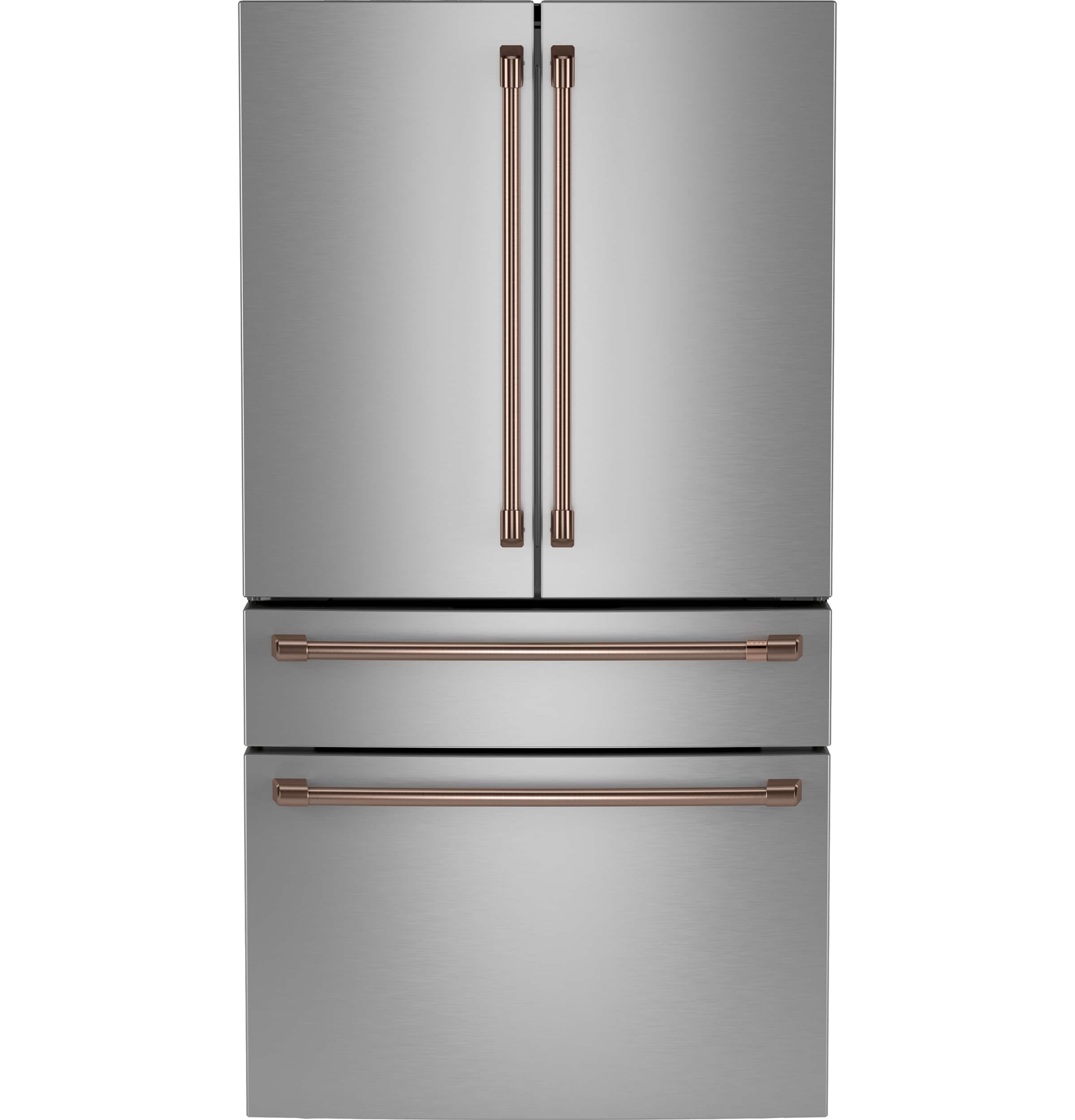 Alt View 35. Café - 23.2 Cu. Ft. 4-Door French Door Counter-Depth Smart Refrigerator with Dual Dispense AutoFill Pitcher - Stainless Steel.
