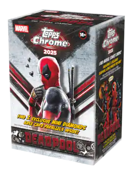 2025 Topps Chrome Deadpool Blaster Box