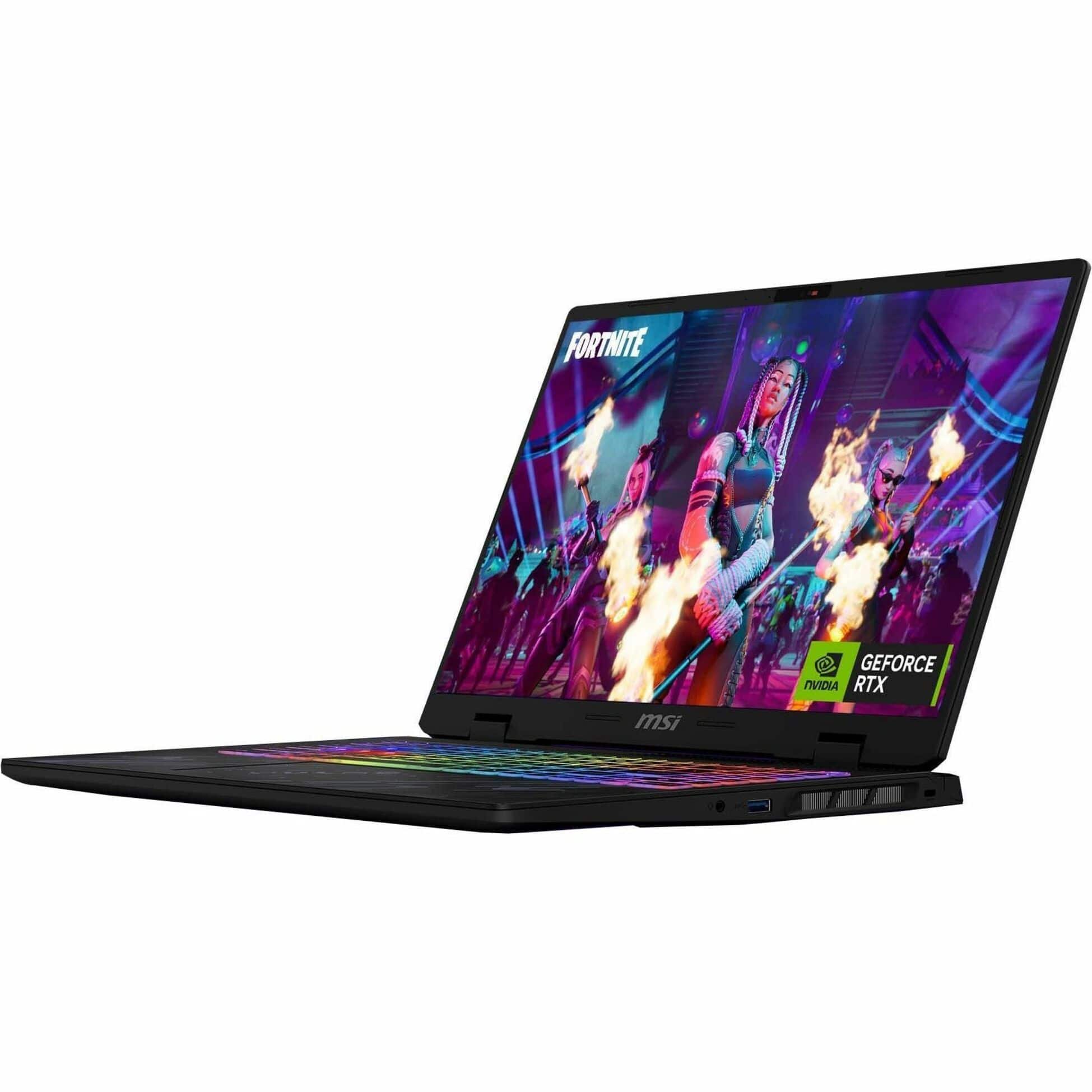 MSI - Pulse 16 AI C1V 16" 240 Hz Gaming Laptop - Intel Core Ultra 9 185H with 32GB Memory - NVIDIA GeForce RTX 4070 - 1TB SSD - Core Black, Black