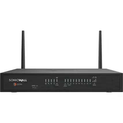 SONICWALL 280W
594/U0
PU0
E
WLAN
X0 X1 X2 LAN?
WAN
SDART
X3 X4 X5 X6 X7 XE X9
ou
AWA