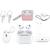 Front. Apple - Apple AirPods Pro (2nd generation) Pink Bundle With Accessories - Multi.
