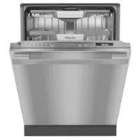 Miele - G 7196 SCVi SF 24" Dishwasher - Silver - Front_Zoom