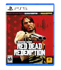 PS5
Featuring the classic stories of Red Dead Redemption and Undead Nightmare
Rockstar Games presents
Red Dead Redemption
Mature 17+
M ESRB