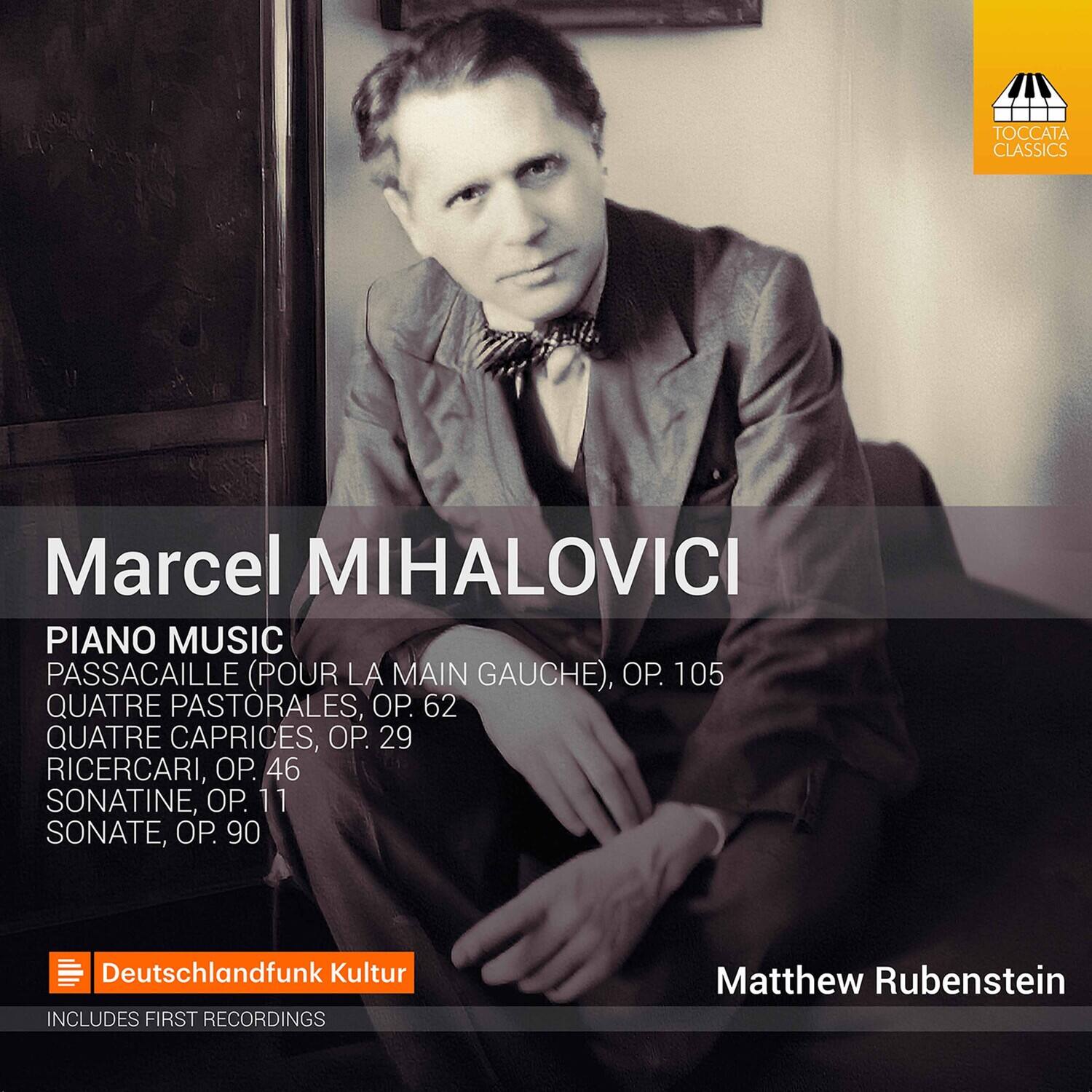 Matthew Rubenstein - Piano Music   - COMPACT DISCS [CD]