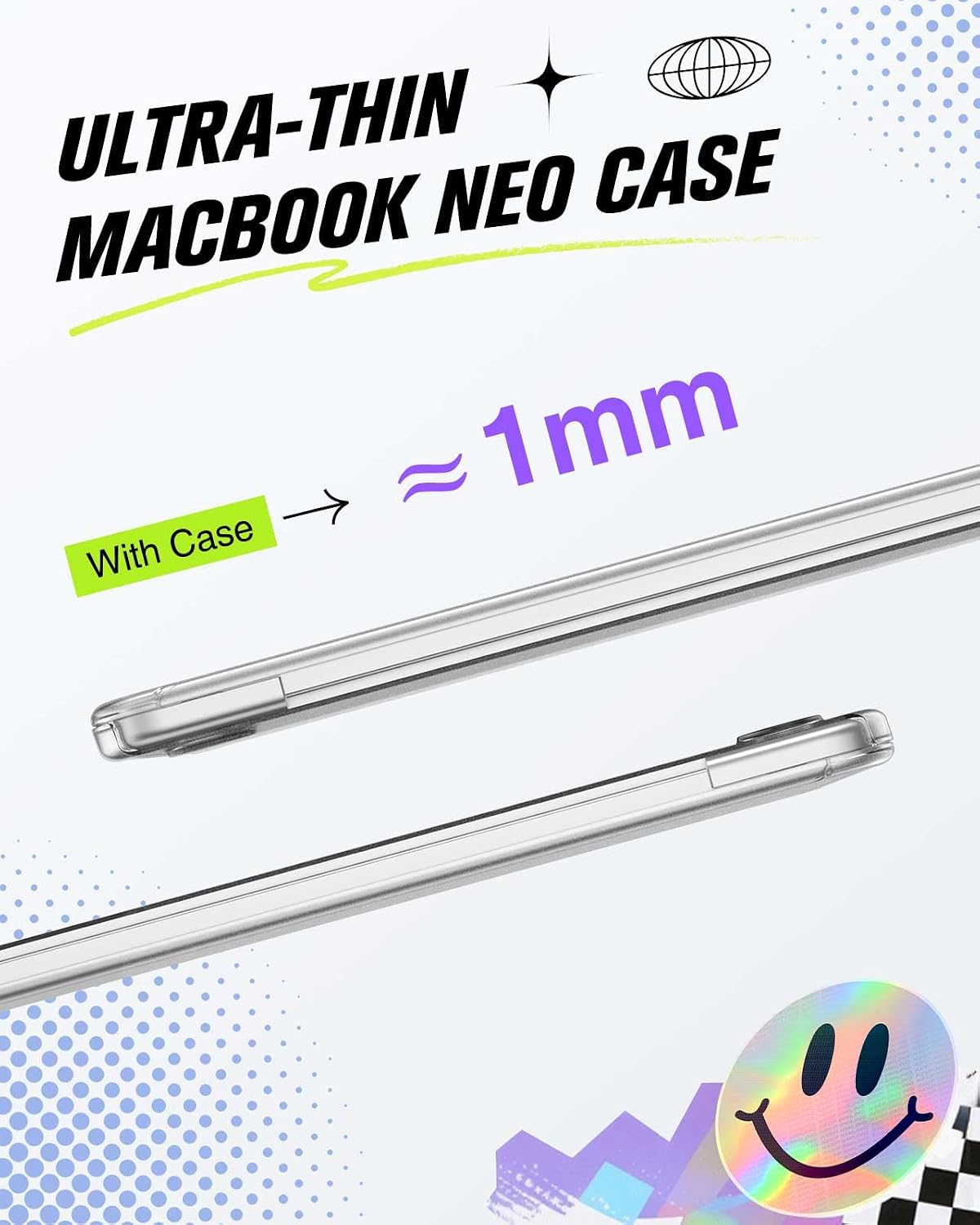 ULTRA-THIN MACBOOK NEO CASE 1mm With Case