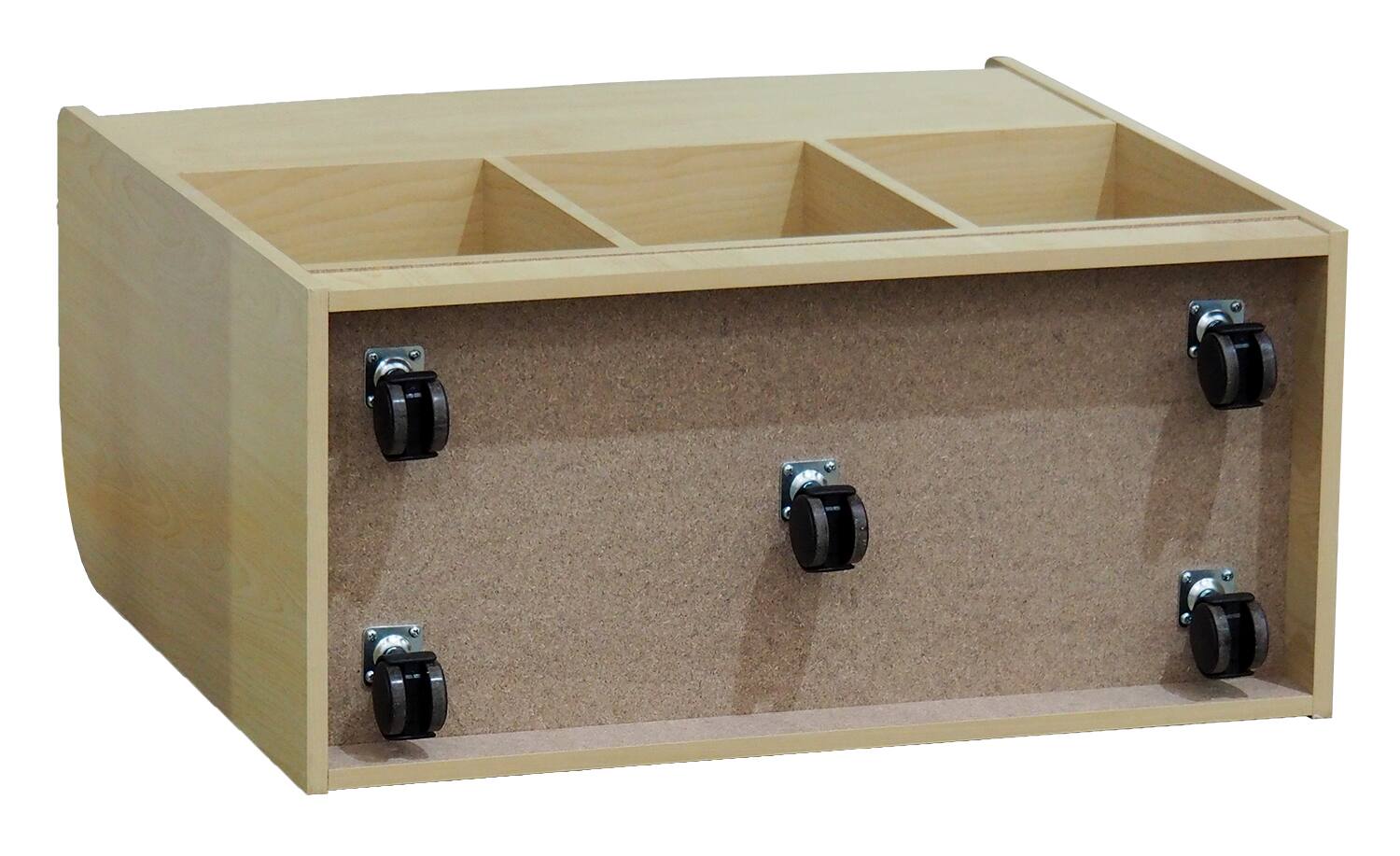 Alt View 2. Kings Brand Furniture - Kings Brand Furniture – Darby Magazine/Bookshelf with Toy Storage, Natural - Natural.