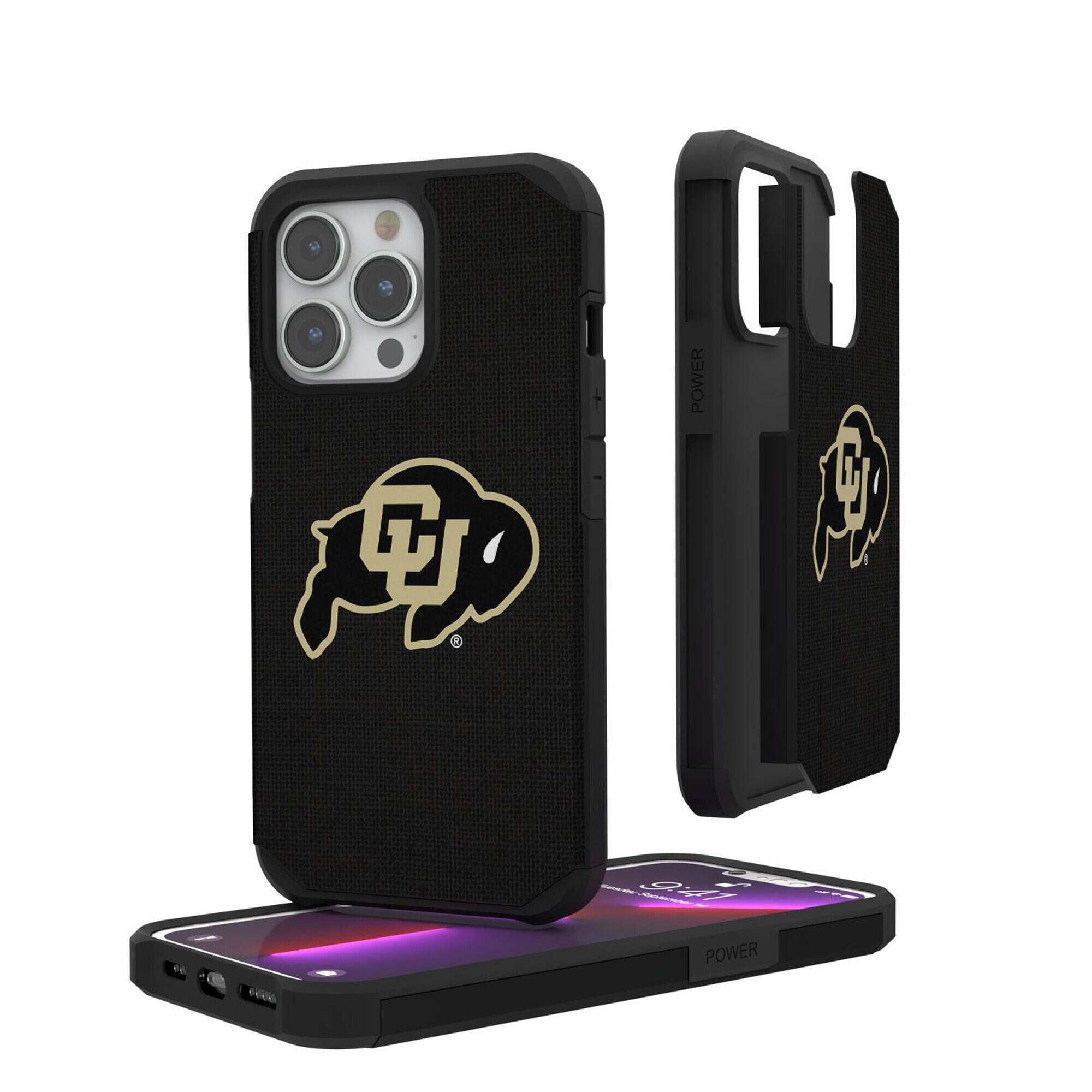 Keyscaper - NCAA - Colorado Buffaloes iPhone Rugged Case - 16 Plus - Black price history on PriceWatchPro