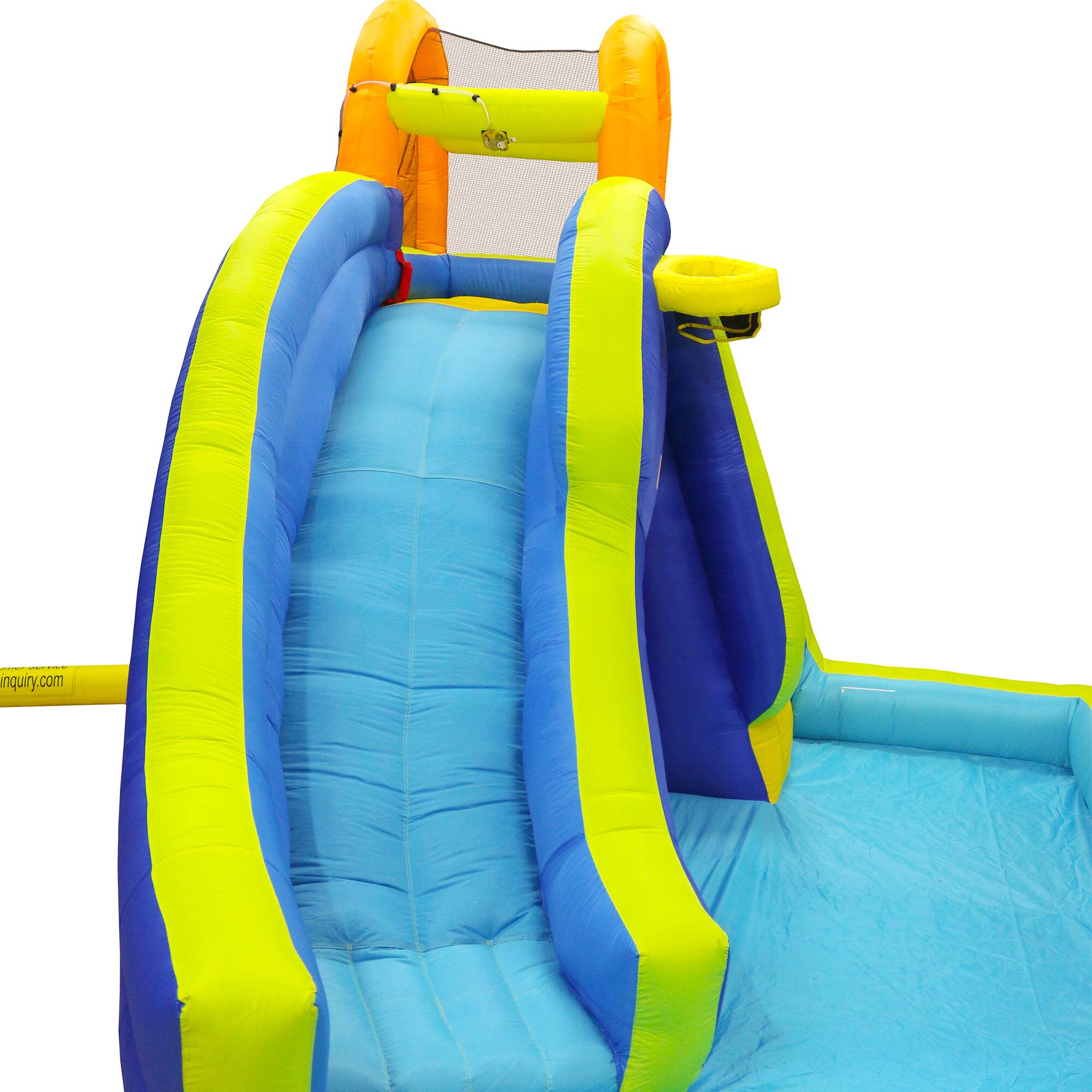 Alt View 2. Banzai - Banzai Big Blast Water Park, Inflatable Outdoor Backyard Water Slide Splash Toy.