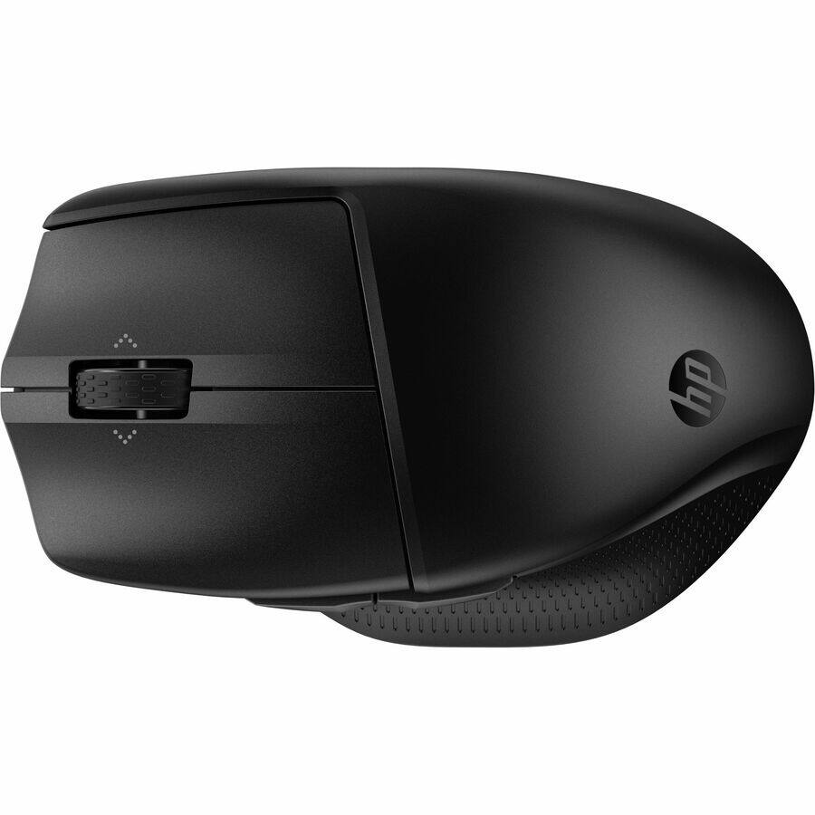Alt View 3. HP - HP 685 Comfort Dual-Mode Mouse for business - Wireless - 32.81 ft - Bluetooth - Rechargeable - Black - USB Type A - 1200 - Black.