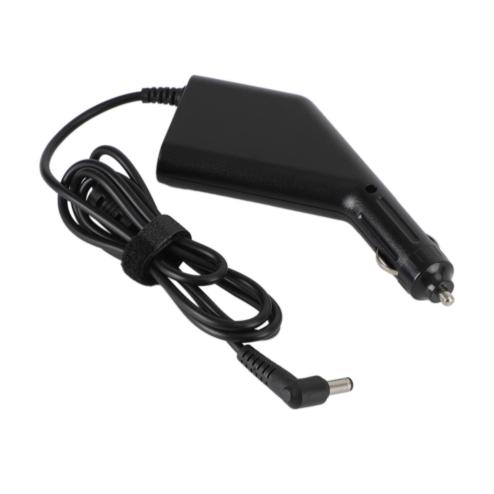 Alt View 5. Topteng - 65W Universal Laptop Car Charger - 19V 3.42A with QC3.0 USB Port, 5.5x2.5mm Tip for Asus, Lenovo, Acer, Samsung Notebook.