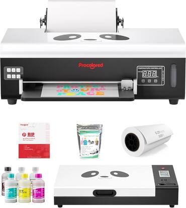 Procolored Rip Software Procolored F8 DTF Printer A4 L800 Panda Apparel Transfer Printing ...