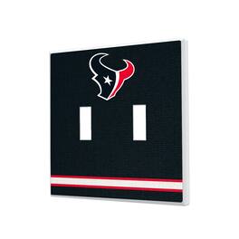 Keyscaper - Stripe Double Toggle Light Switch Plate - Multicolor