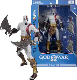 McFarlane Toys - God of War Kratos 7.2" Action Figure - McFarlane Gaming Edition