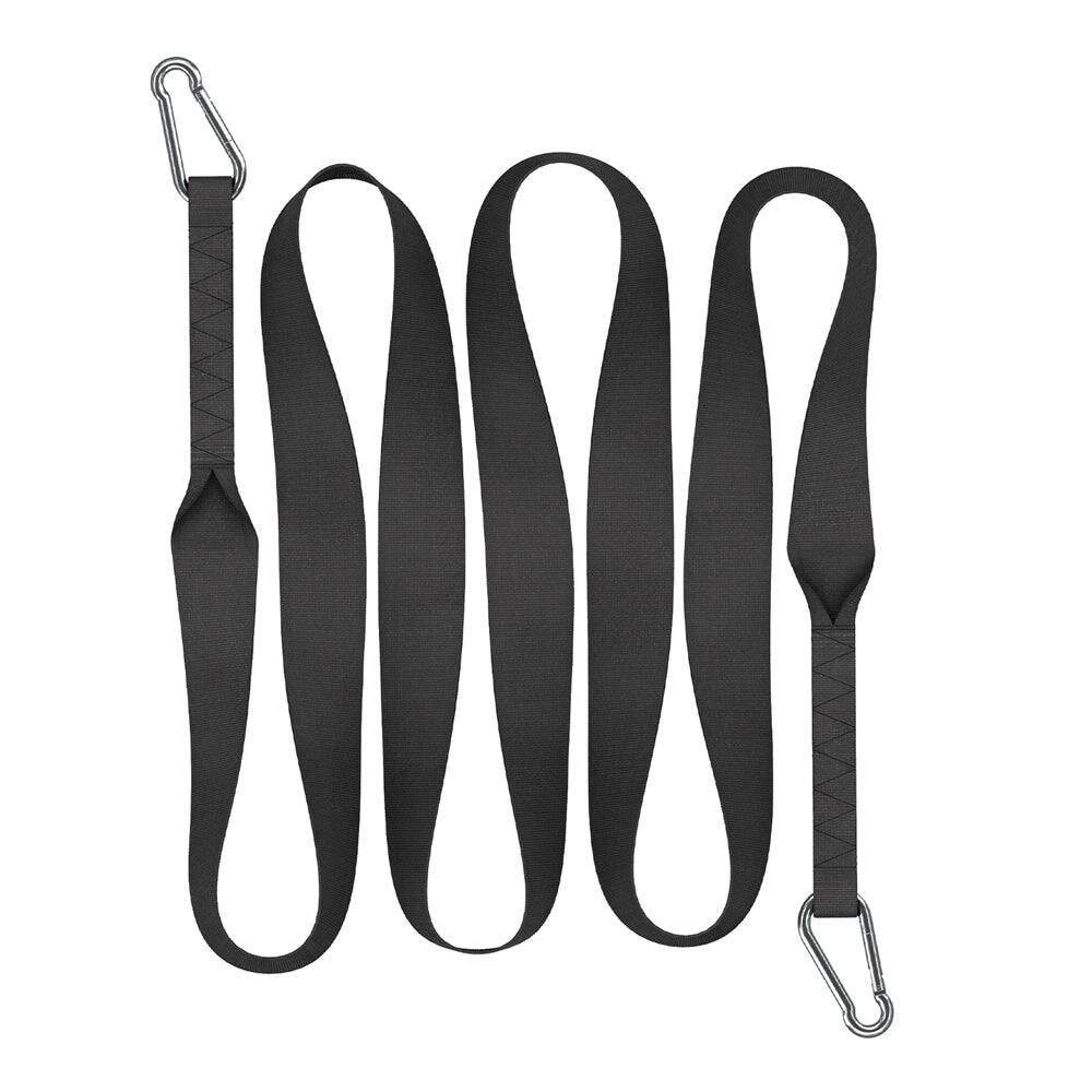 Alt View 5. Power Systems - Sled Harness - Adjustable Harness for Pulling Sled Training (19.5" L x 1.5" W) - Black.