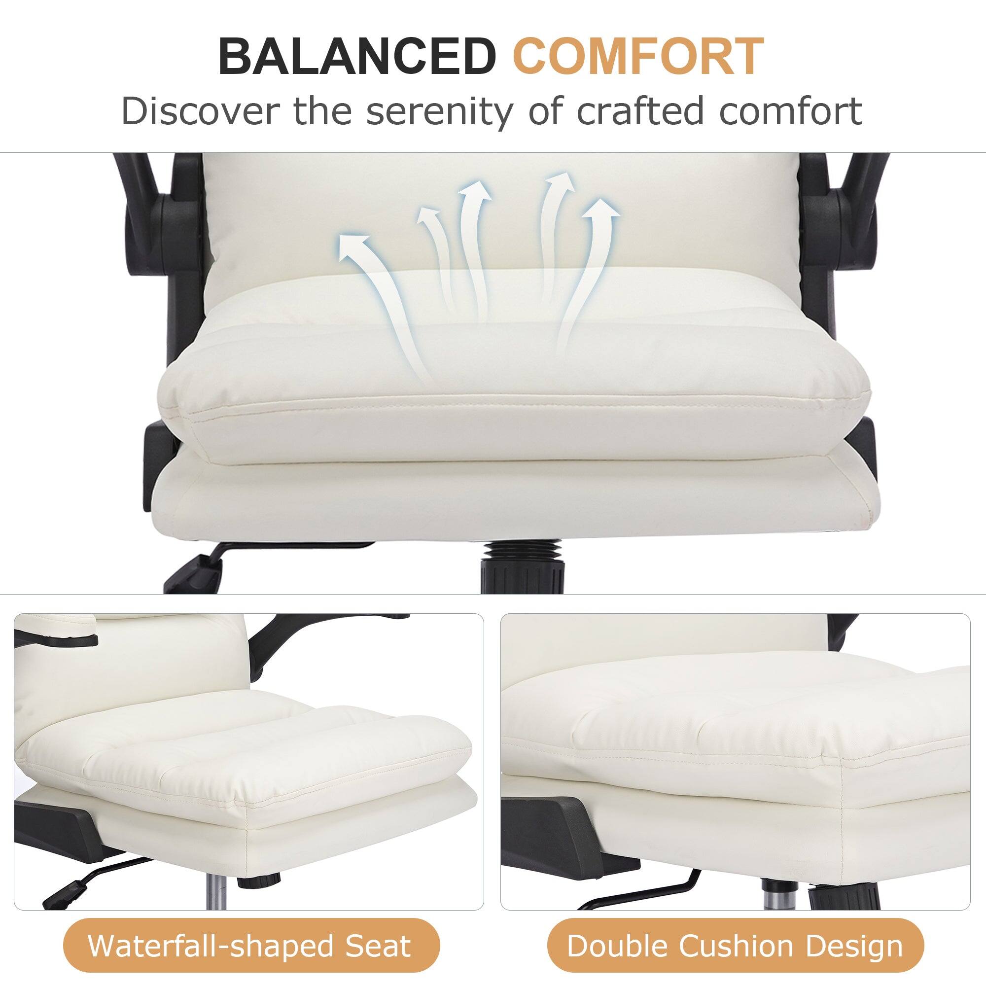 **BALANCED COMFORT**  
Discover the serenity of crafted comfort

- Waterfall-shaped Seat
- Double Cushion Design