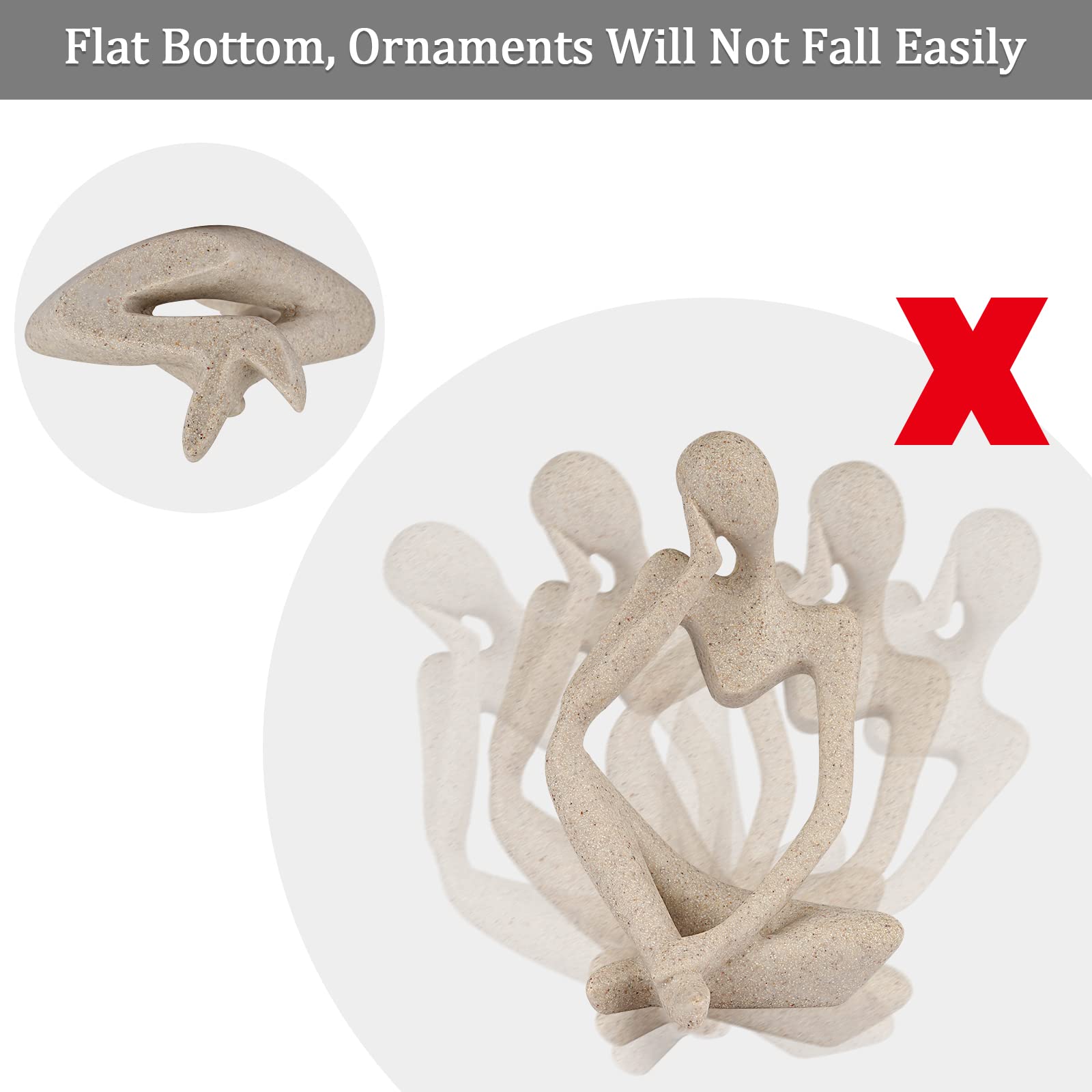 Flat Bottom, Ornaments Will Not Fall Easily