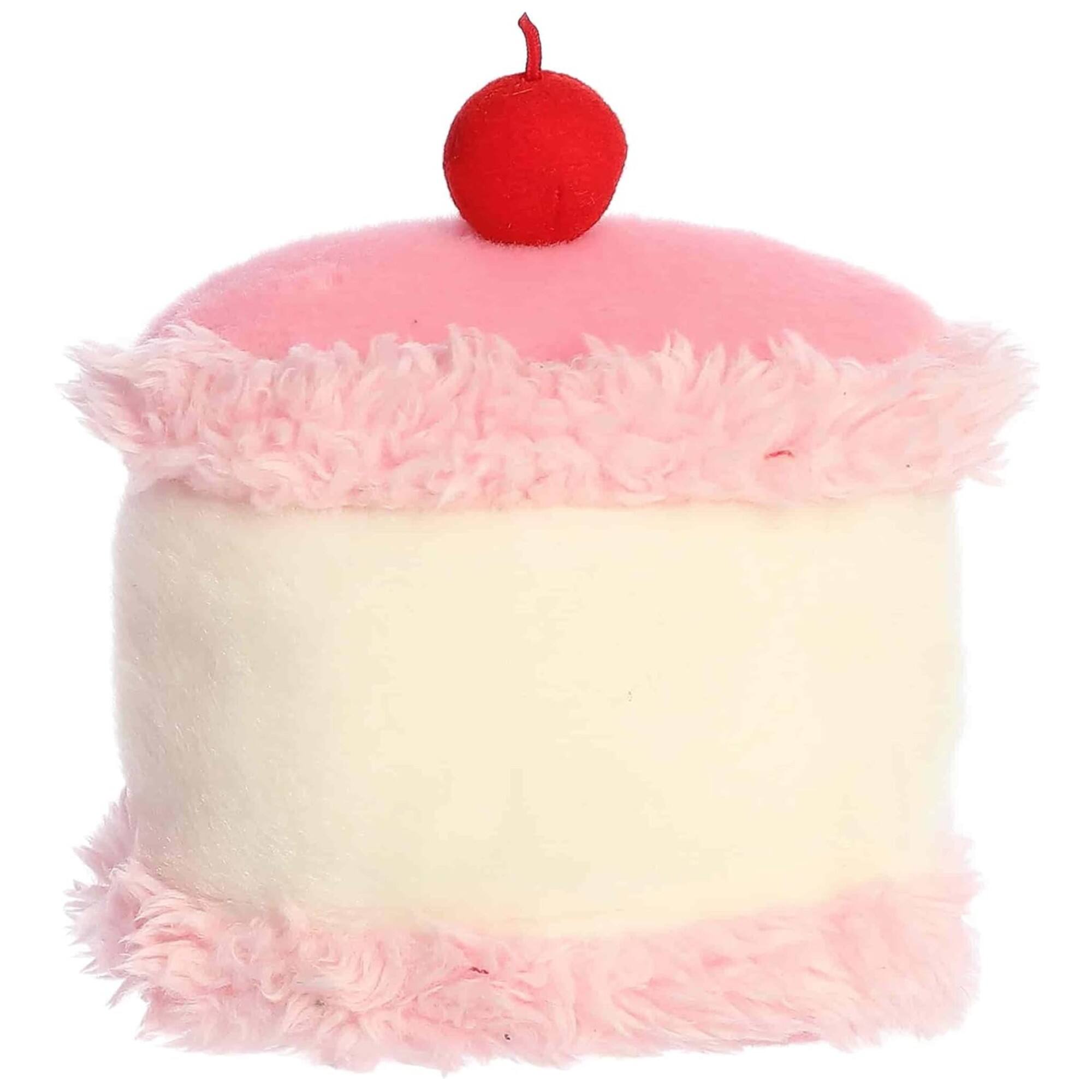 Alt View 3. Aurora - Aurora Adorable Palm Pals Jubi Heart Cake Stuffed Animal - Assorted Pre-Pack.