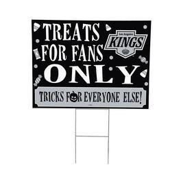 Evergreen Enterprises - Los Angeles Kings 18" x 24" Halloween Treats Outdoor Yard Sign - Multicolor