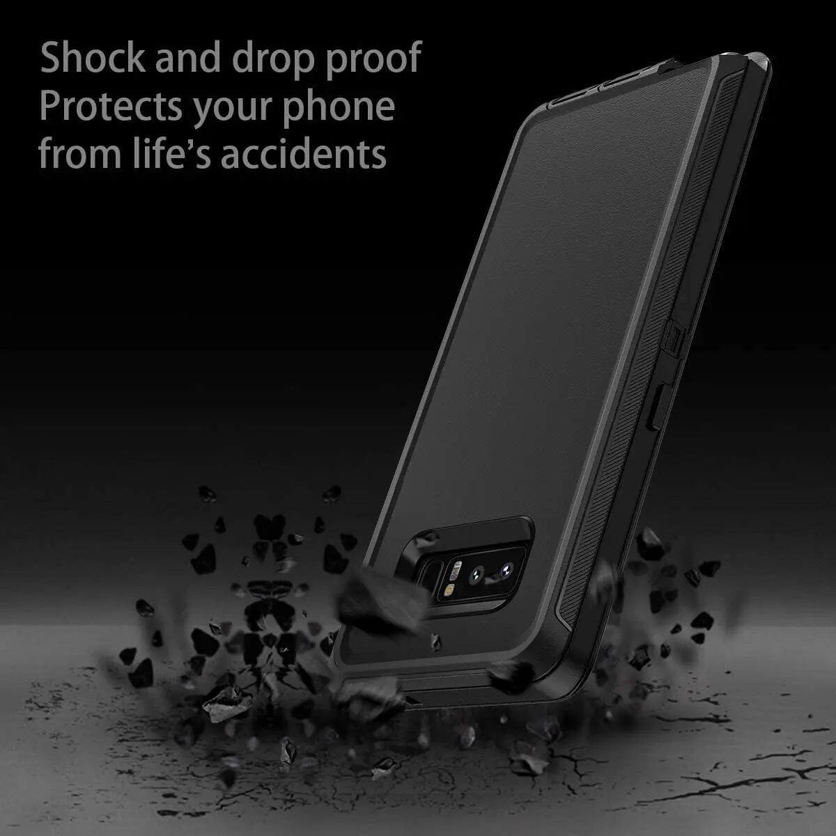 Shock and drop proof  
Protects your phone from life's accidents
