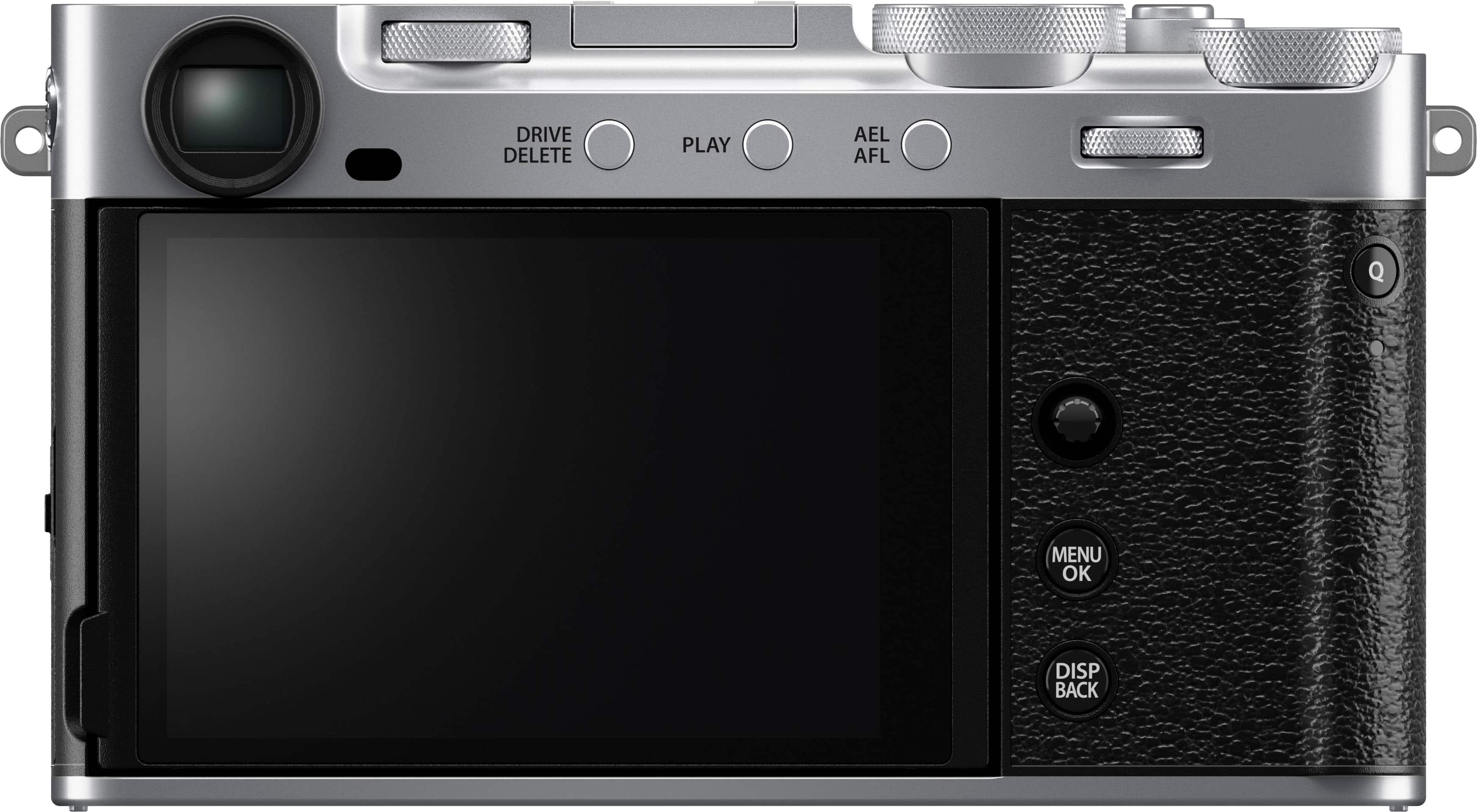 The text on the image reads: "Drive Delete Play AEL AFL Q Menu OK Disp BACK."