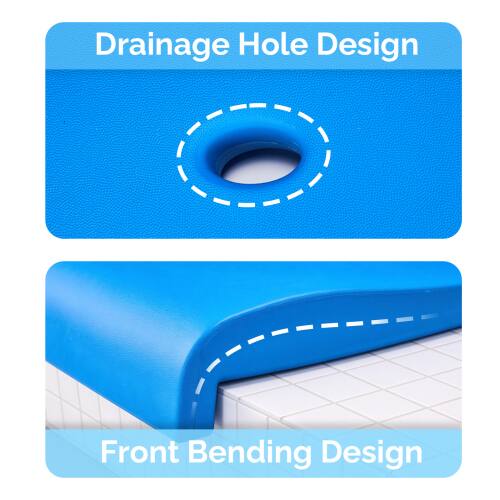 Drainage Hole Design  
Front Bending Design