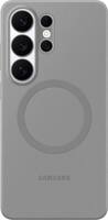 Samsung - Galaxy S26 Ultra Silicone Magnet Case - Gray - Front_Zoom