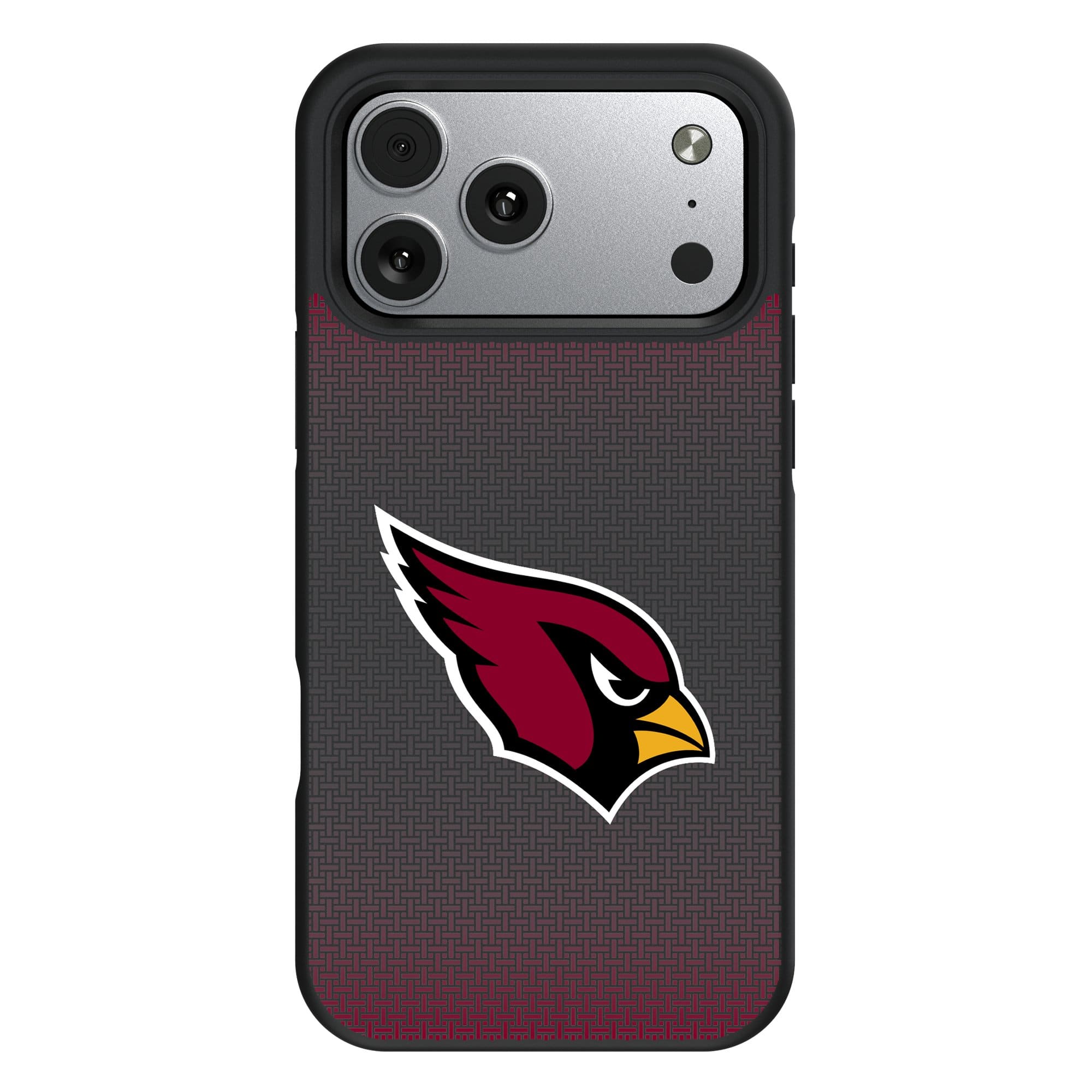 Keyscaper - NFL - Arizona Cardinals Bump Case with 8.2ft Drop Protection - 13 Pro Max - Black