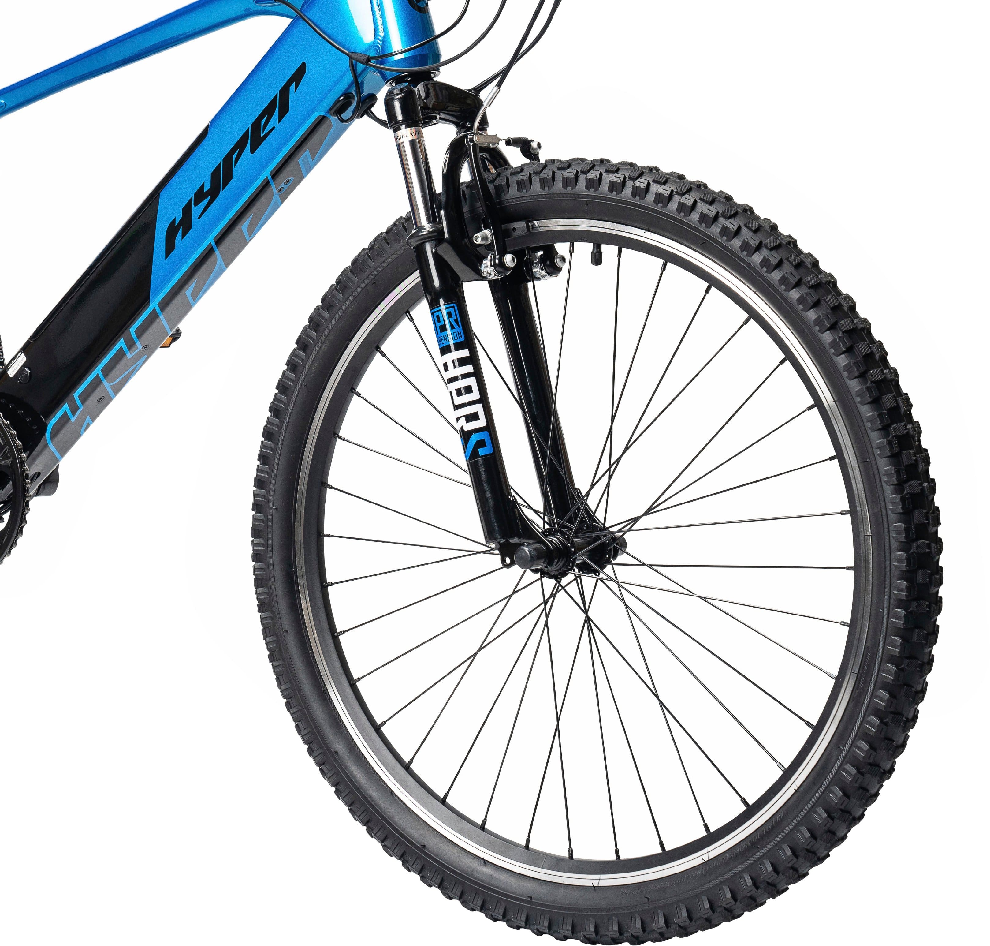 Alt View 18. Hyper - 26" Mountain Electric Bike eBike 20mph Speed & 20 Mile Operating Range - Class 1 Pedal Assist - UL Approved & Certified - Blue.