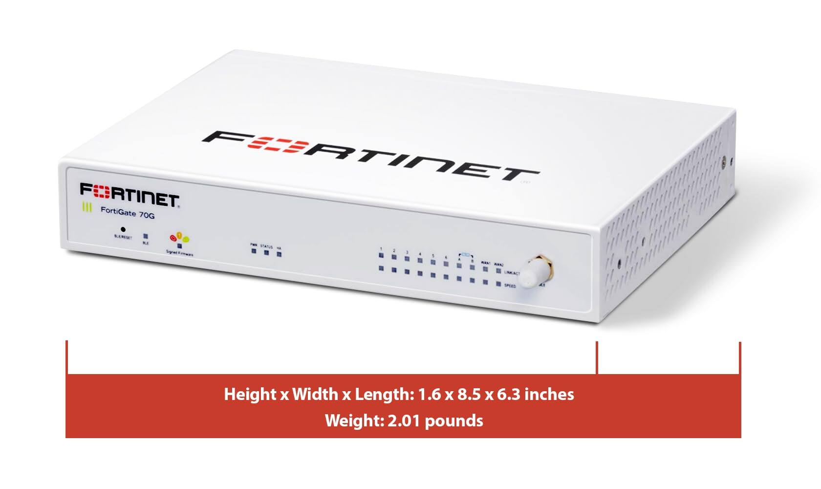 Fortinet FortiGate 70G Next Generation Firewall with 3 Year Enterprise ...