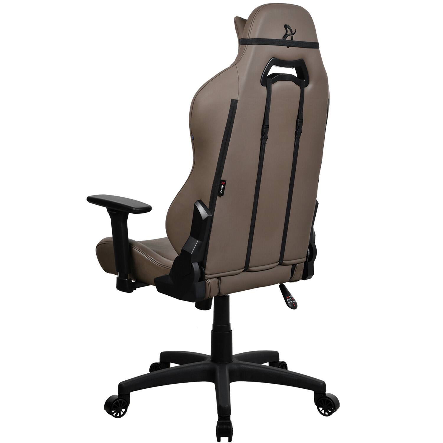 Alt View 12. Arozzi - Torretta Soft PU Gaming Chair - Brown.